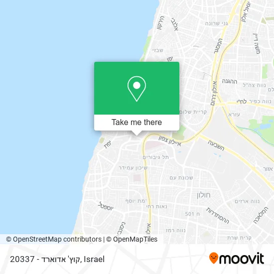 Карта 20337 - קוץ' אדוארד
