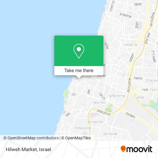 Hilweh Market map