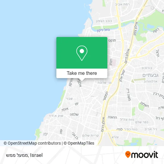 Карта ממעל ממש