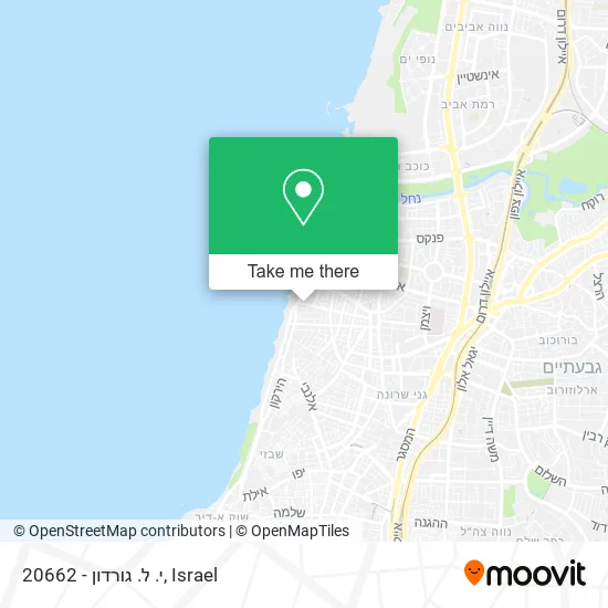 Карта 20662 - י. ל. גורדון