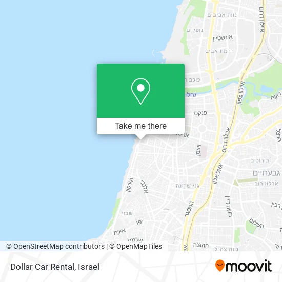 Карта Dollar Car Rental