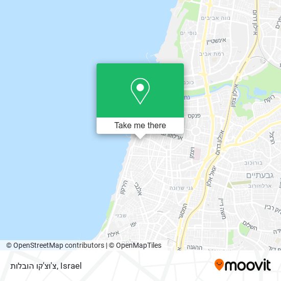 צ'וצ'קו הובלות map