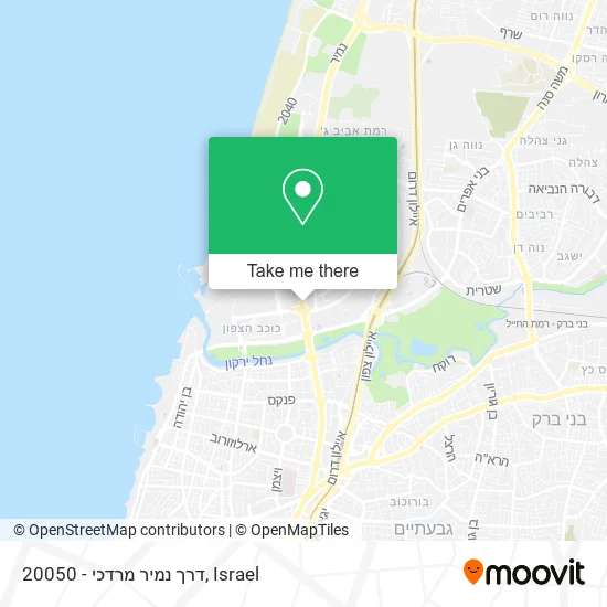Карта 20050 - דרך נמיר מרדכי