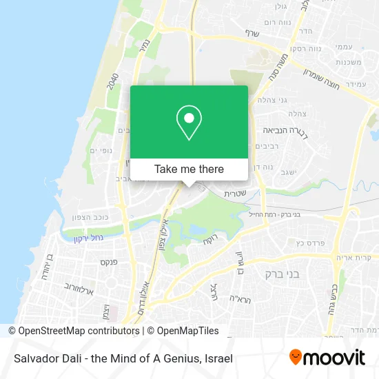 Карта Salvador Dali - the Mind of A Genius