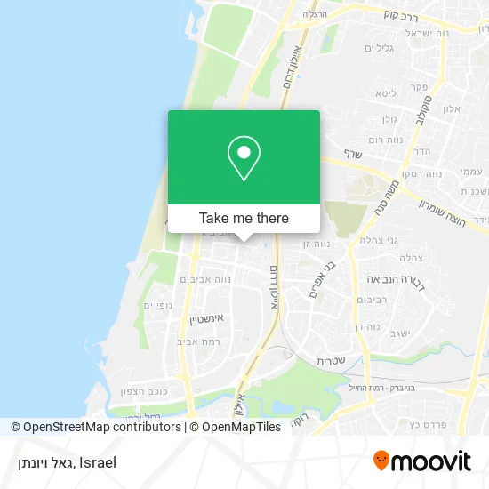 Карта גאל ויונתן