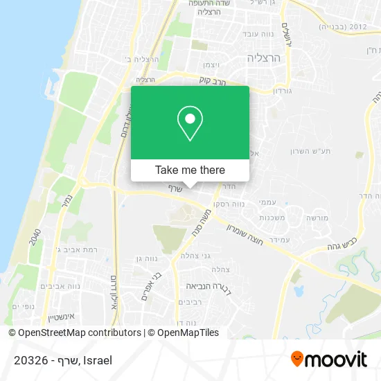 Карта 20326 - שרף