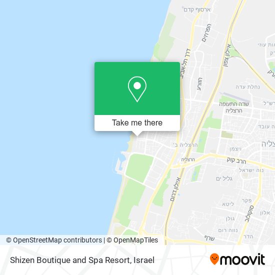 Shizen Boutique and Spa Resort map