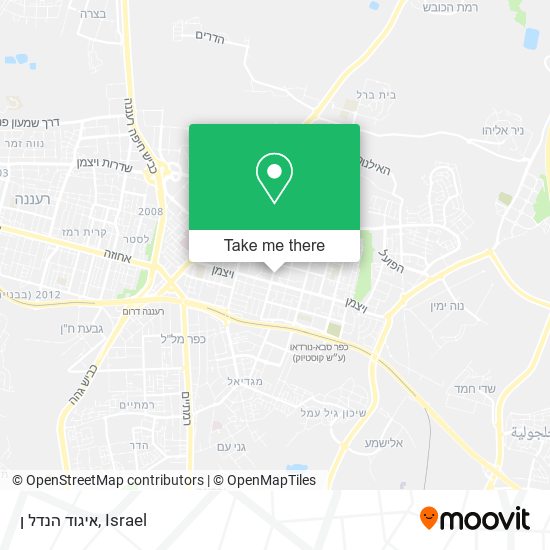 איגוד הנדל ן map