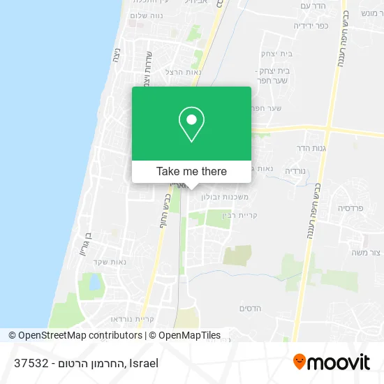 Карта 37532 - החרמון הרטום