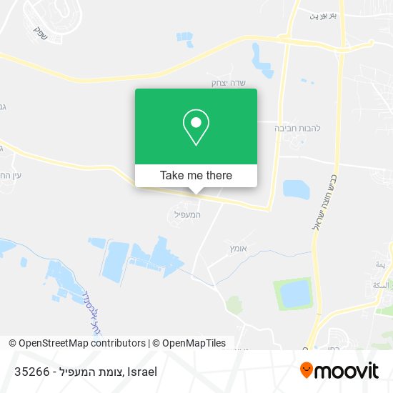 35266 - צומת המעפיל map