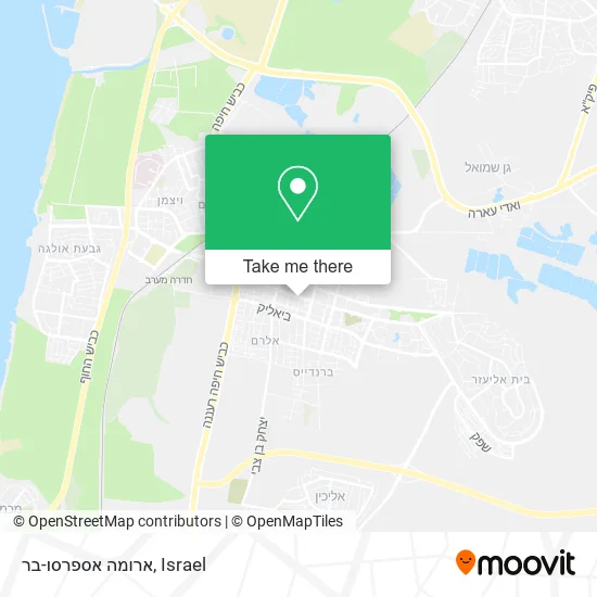 ארומה אספרסו-בר map