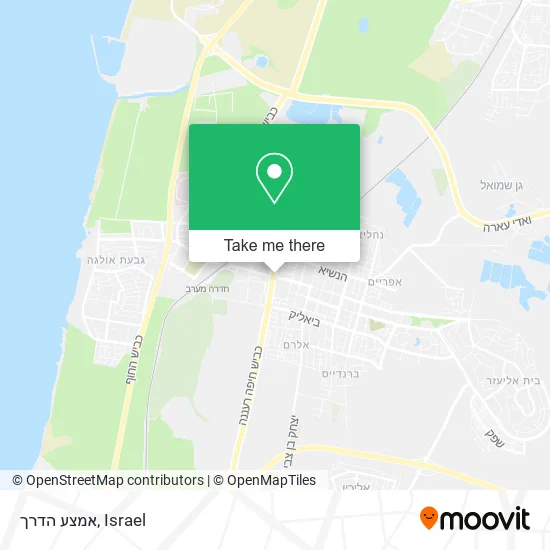 Карта אמצע הדרך