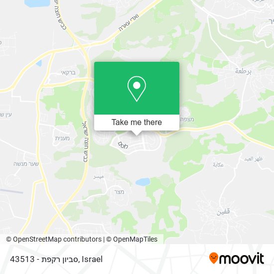 43513 - סביון רקפת map