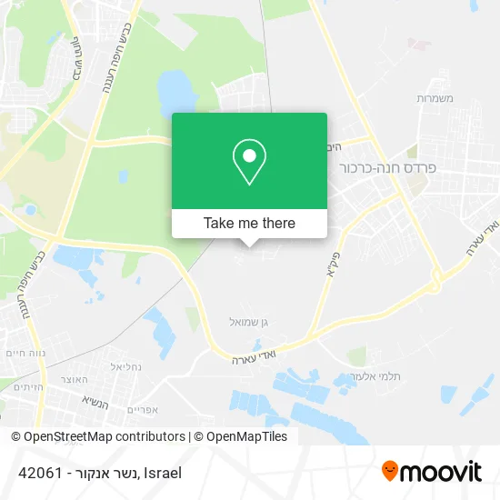 Карта 42061 - נשר אנקור
