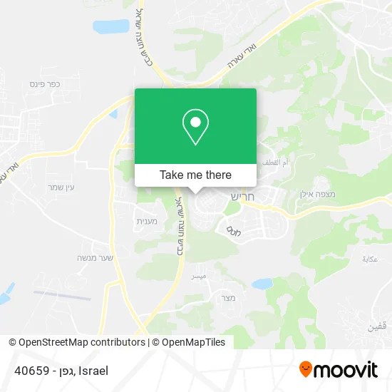 Карта 40659 - גפן