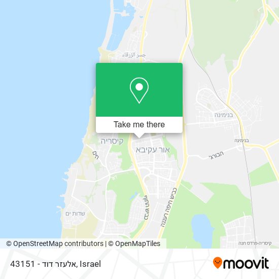 Карта 43151 - אלעזר דוד