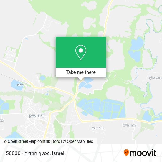 58030 - מסעף חמדיה map