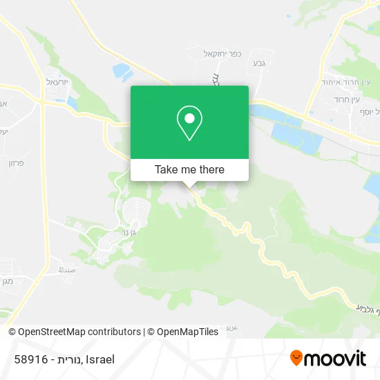 Карта 58916 - נורית