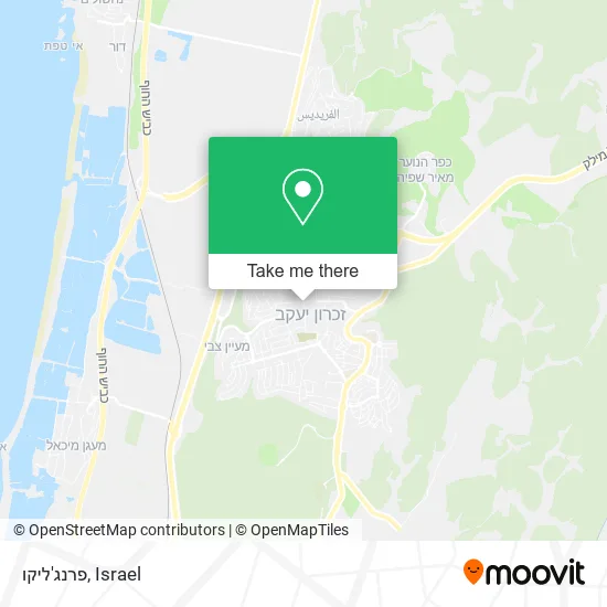 Карта פרנג'ליקו