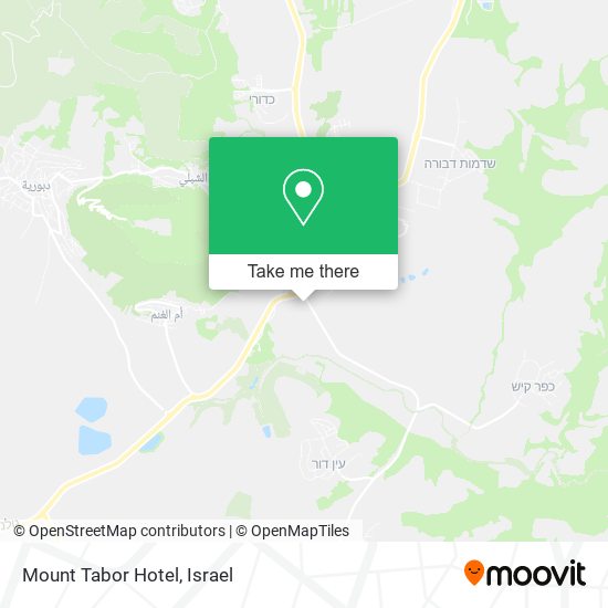 Mount Tabor Hotel map