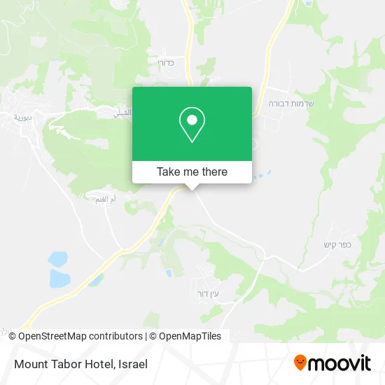 Карта Mount Tabor Hotel