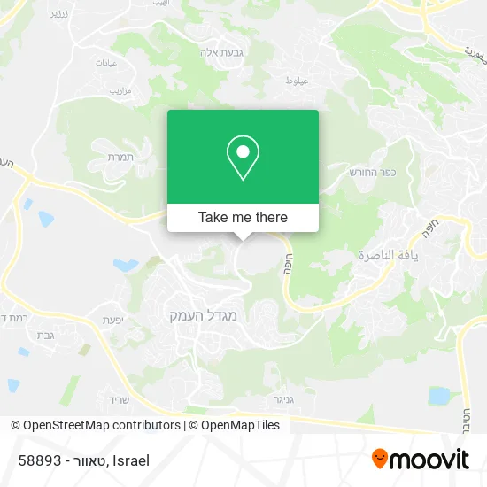Карта 58893 - טאוור