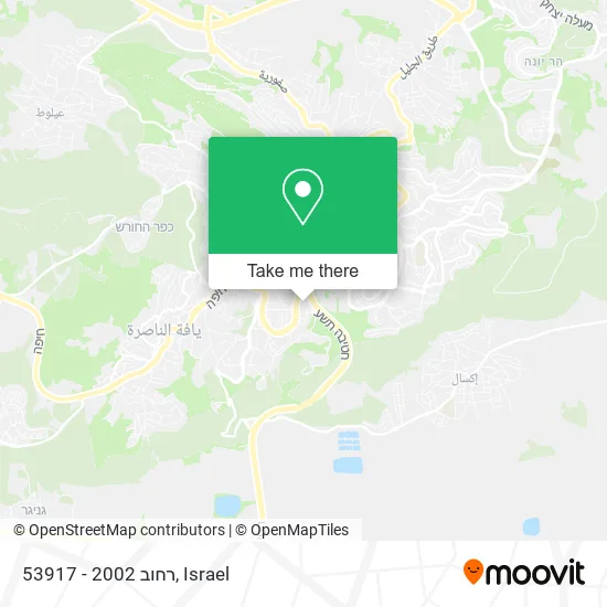 Карта 53917 - רחוב 2002