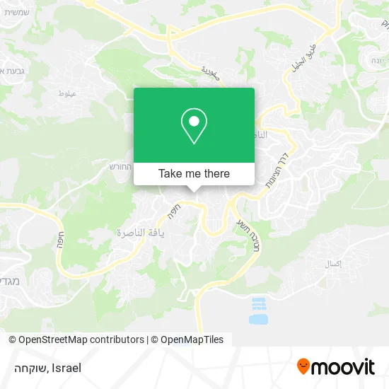 Карта שוקחה