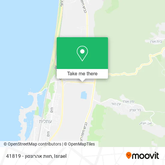 Карта 41819 - חוות אהרונסון