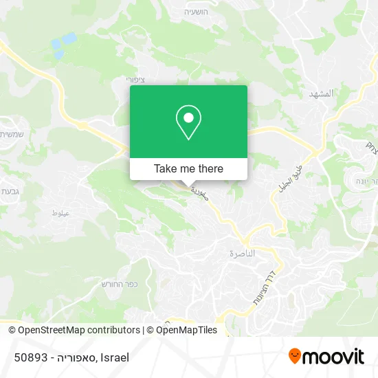 Карта 50893 - סאפוריה