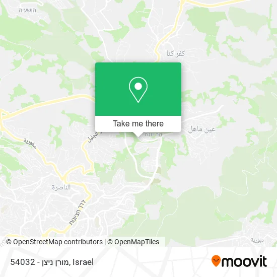 Карта 54032 - מורן ניצן