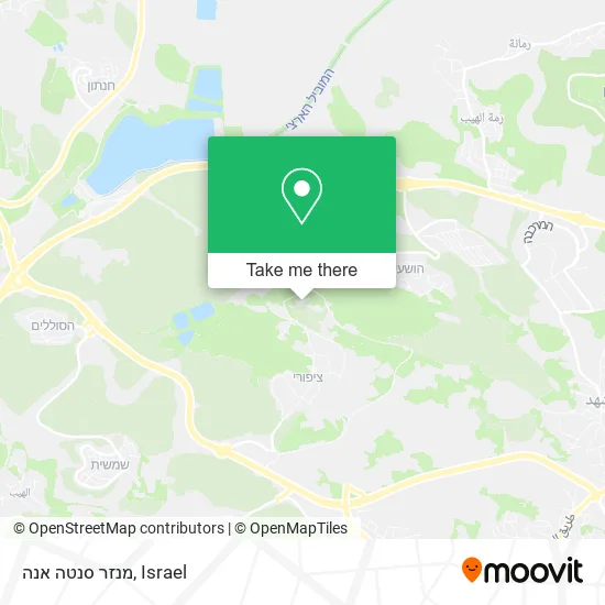 Карта מנזר סנטה אנה