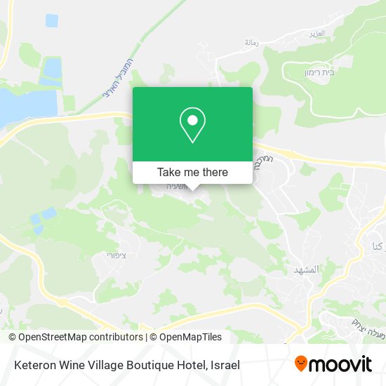 Keteron Wine Village Boutique Hotel map