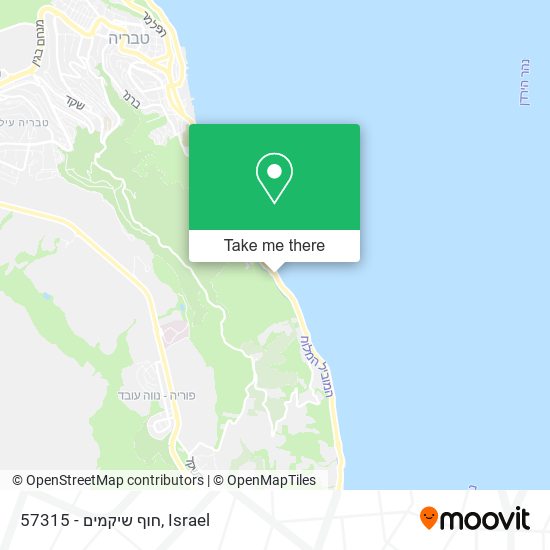 57315 - חוף שיקמים map