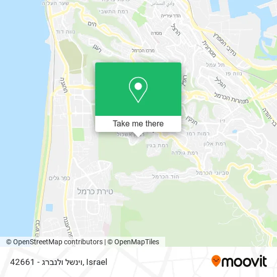 42661 - וינשל ולנברג map