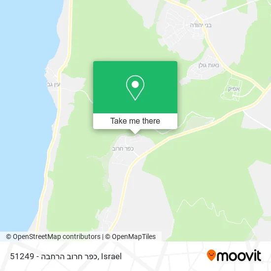 Карта 51249 - כפר חרוב הרחבה