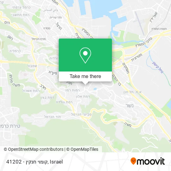 Карта 41202 - קומוי חנקין