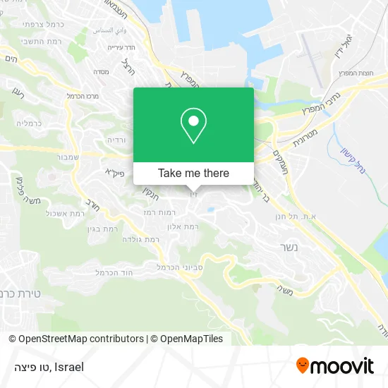 Карта טו פיצה