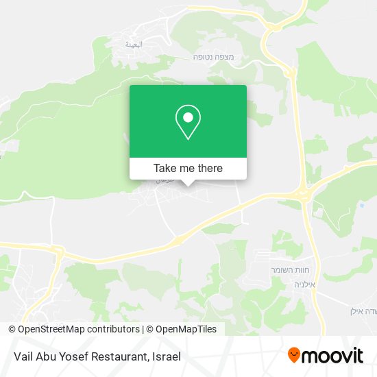 Vail Abu Yosef Restaurant map