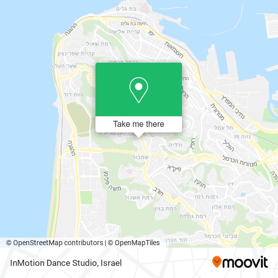 InMotion Dance Studio map