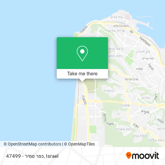 Карта 47499 - כפר סמיר