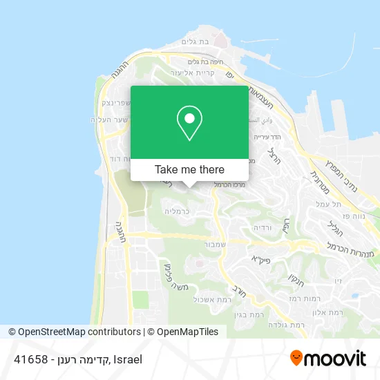 Карта 41658 - קדימה רענן