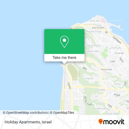 Holiday Apartments map