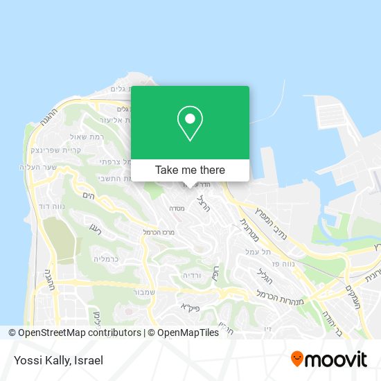 Карта Yossi Kally