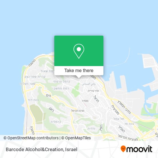 Карта Barcode Alcohol&Creation