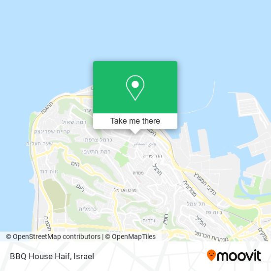 BBQ House Haif map