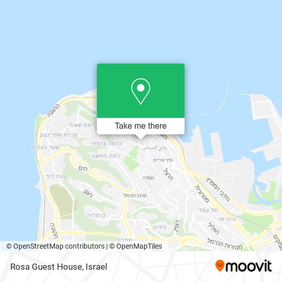 Rosa Guest House map
