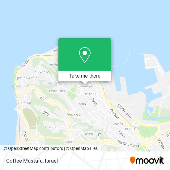 Карта Coffee Mustafa