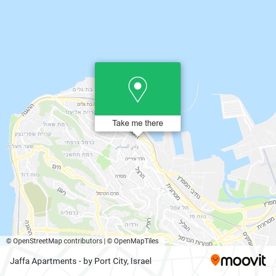 Jaffa Apartments - by Port City map