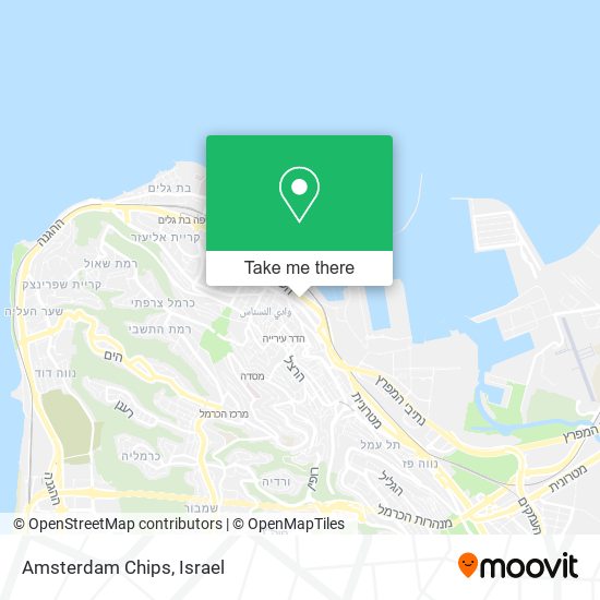 Amsterdam Chips map